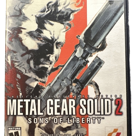 Metal Gear Solid 2: Sons of Liberty (Sony PlayStation 2, 2001) CIB and Manual - Picture 1 of 4